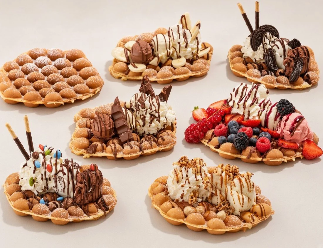 Bubble-Waffeln